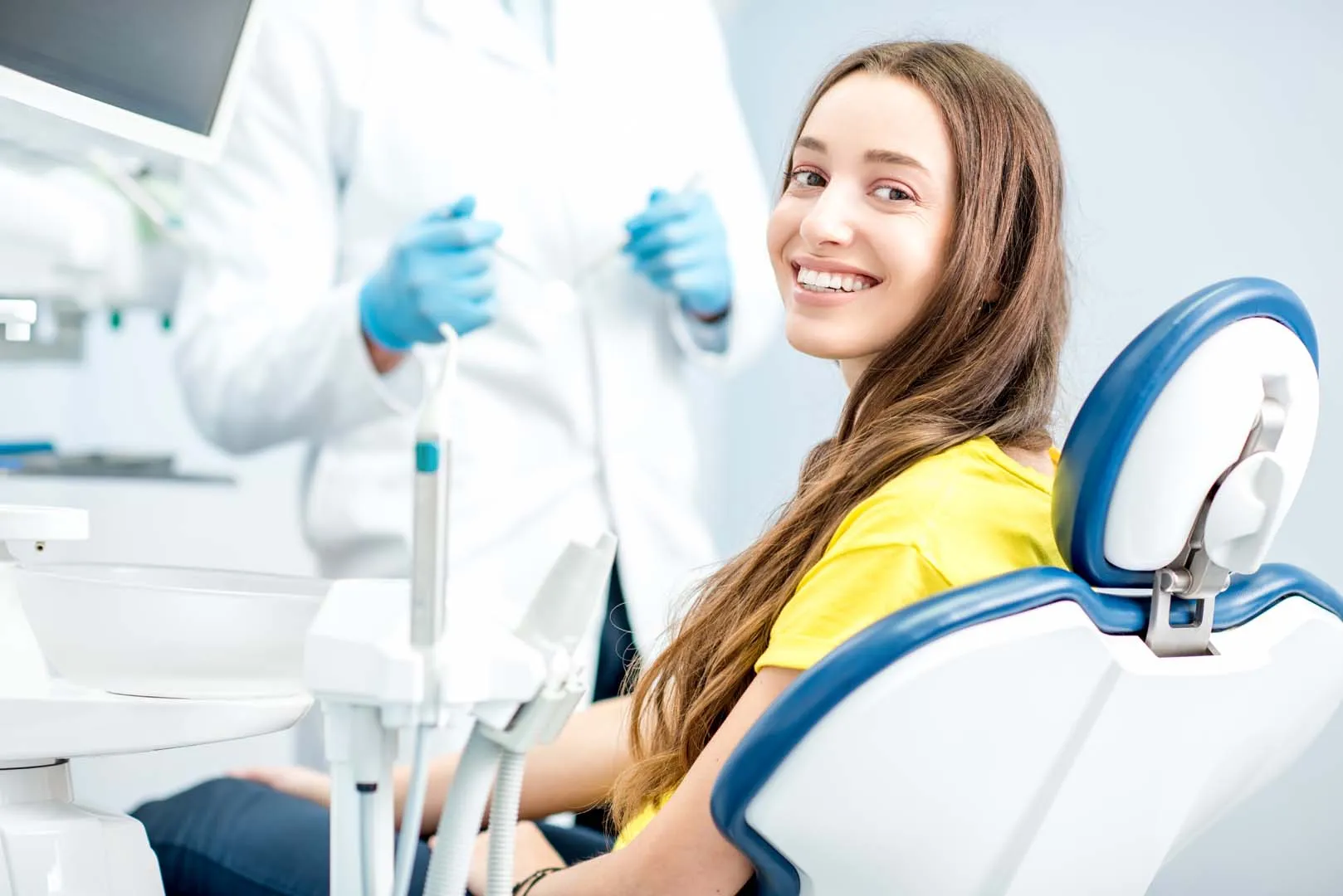 Relaxed patient receiving sedation dentistry care